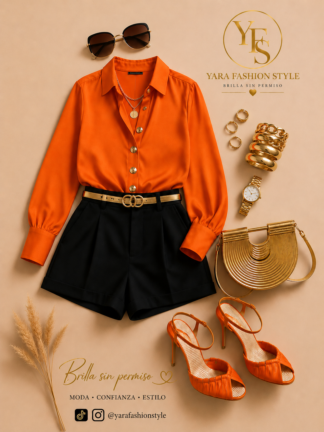 🧡 Camisa Ámbar